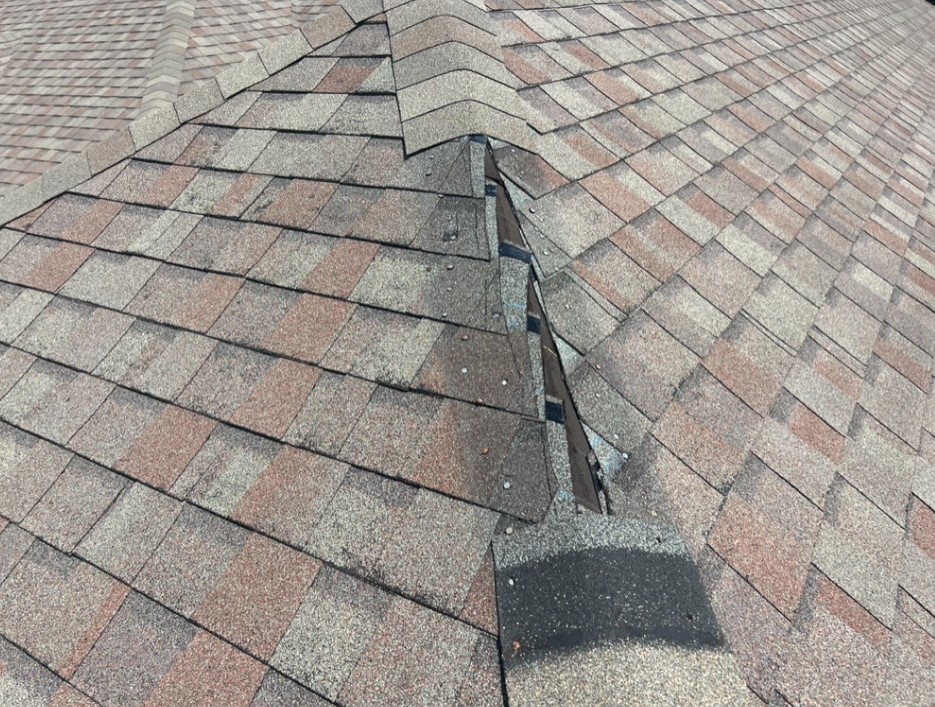 roof damage
